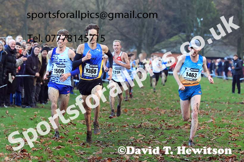 Senior Men and Under-23s, 2023 British Athletics Cross Challenge, Sefton Park, Liverpool. Photo: David T. Hewitson/Sports for All Pics